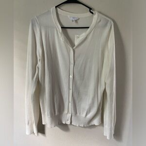 White Cardigan